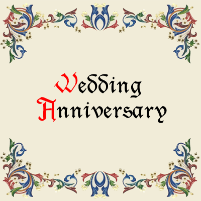 Wedding anniversary