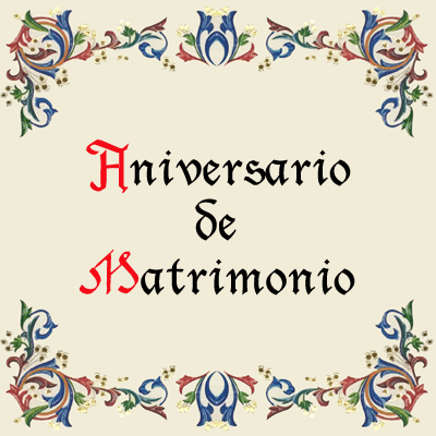 Aniversario de Matrimonio