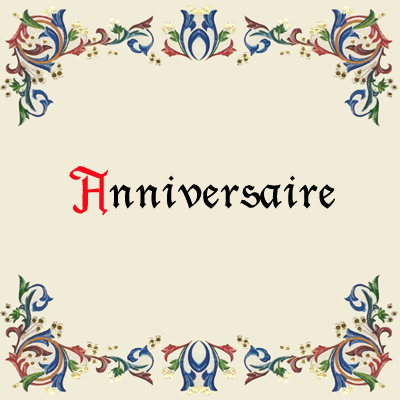 Anniversaire