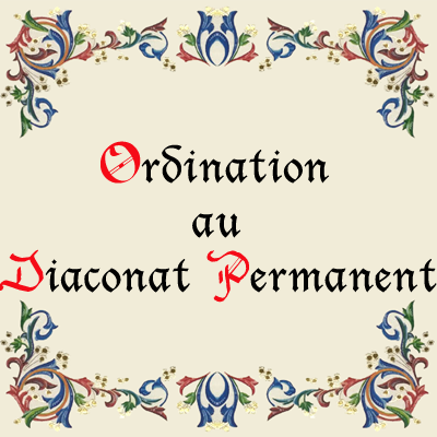 Ordination au Diaconat permanent